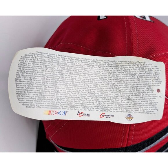 Vintage Dale Earnhardt Jr. #8 NASCAR Hat Cap VTG Bud Budweiser Chase NEW NWT 90s - Picture 5 of 5